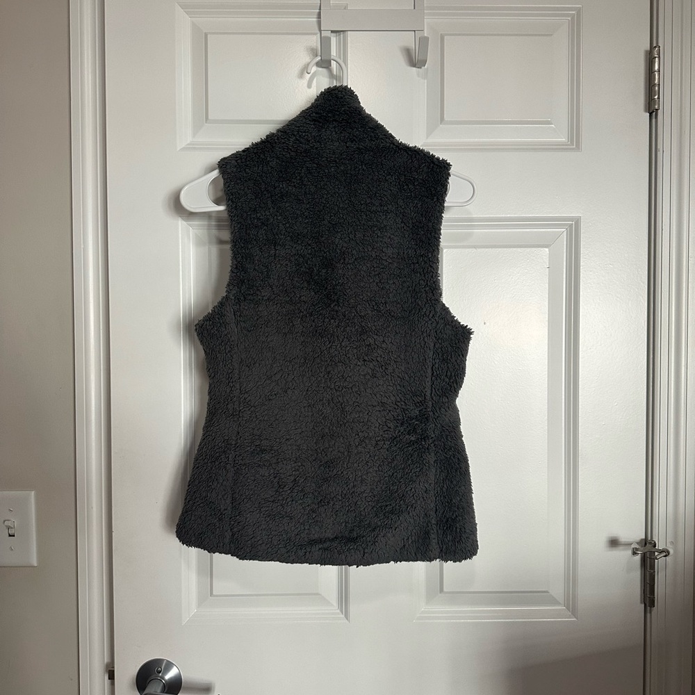 Patagonia Gray Fuzzy Los Gatos Vest - Picture 2 of 4